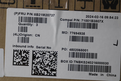 Lenovo C83DC WIN ULT5_125H UMA32G L RM 5B21M20737