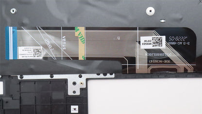 Lenovo IdeaPad 5 14IAU7 Keyboard Palmrest Top Cover Hebrew Grey 5CB1H79926