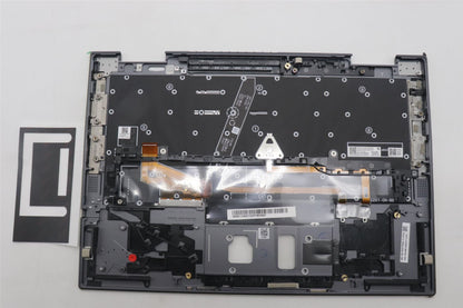 Lenovo ThinkPad X1 8th Gen Keyboard Palmrest Top Cover Belgian Grey 5M11H62217