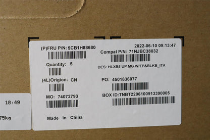 Lenovo ThinkBook 15 G4 ABA Palmrest Cover Touchpad Keyboard Italian 5CB1H88680