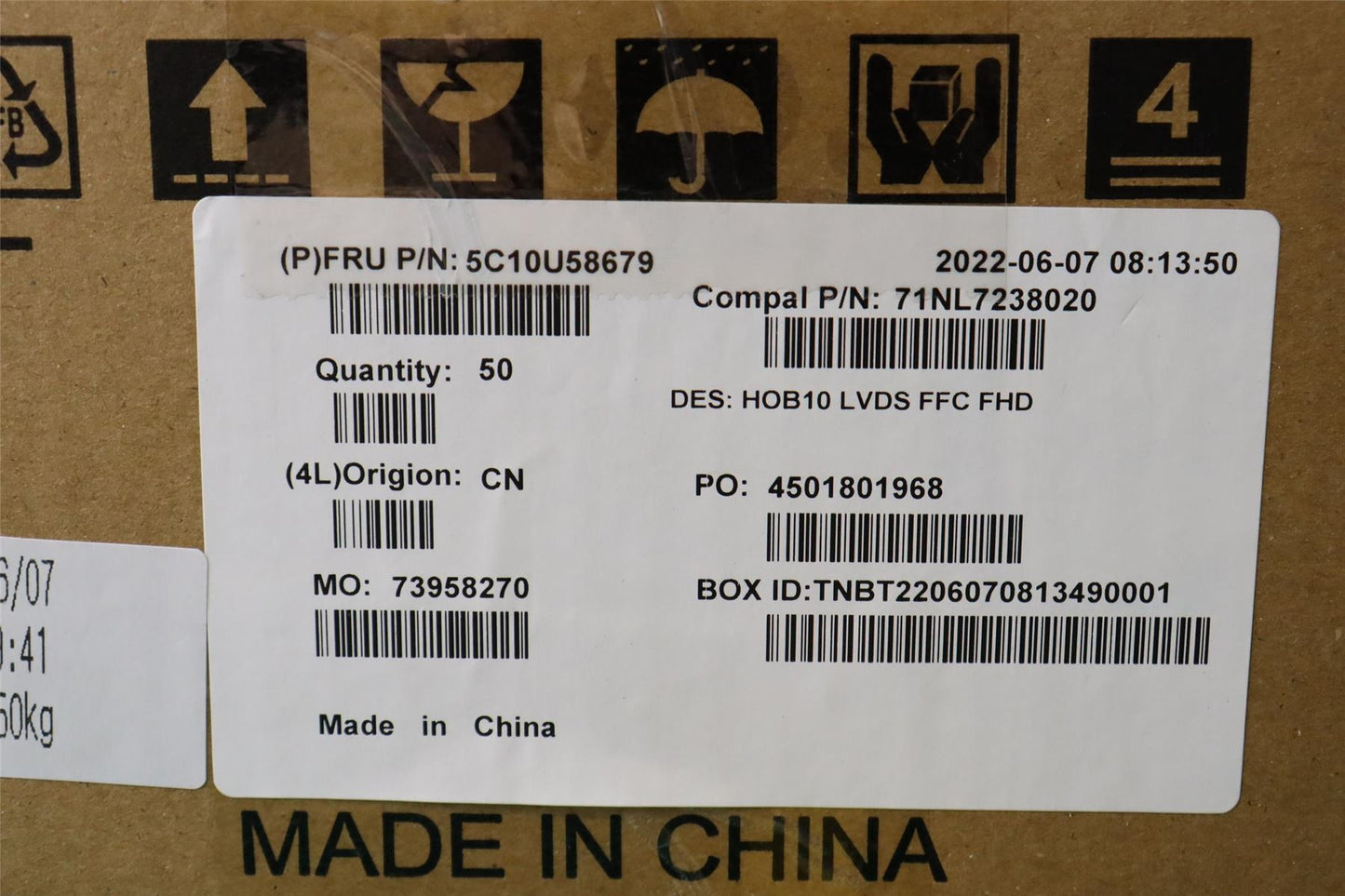 Lenovo M/B-LCD 5C10U58679