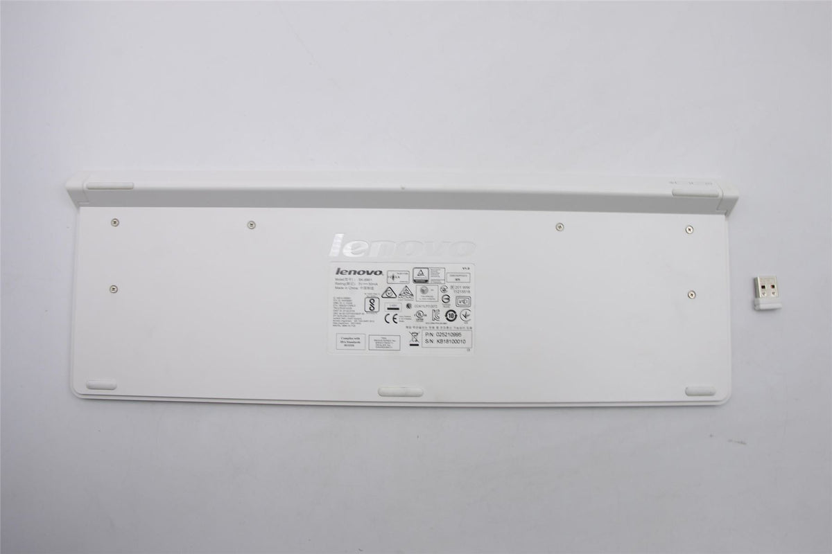 Lenovo Liteon SK-8861(Nordic) 2.4G KB-White8 Keyboard 25210995