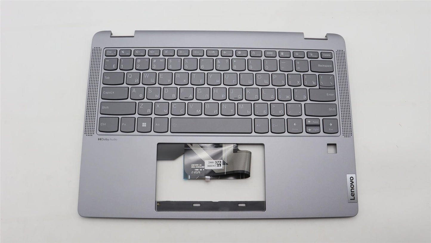 Lenovo IdeaPad 5 14ABR8 Keyboard Palmrest Top Cover Russian Backlit 5CB1K20796