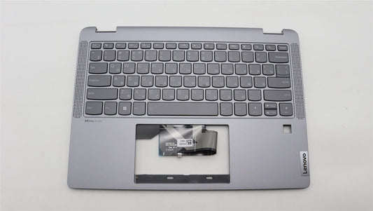Lenovo IdeaPad 5 14ABR8 Keyboard Palmrest Top Cover Russian Backlit 5CB1K20796