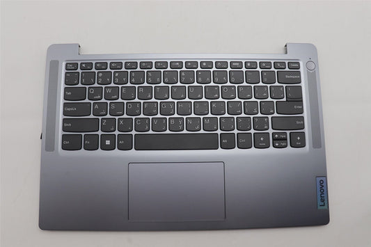 Lenovo IdeaPad 3 14IRU8 Palmrest Cover Touchpad Keyboard Arabic 5CB1L49445