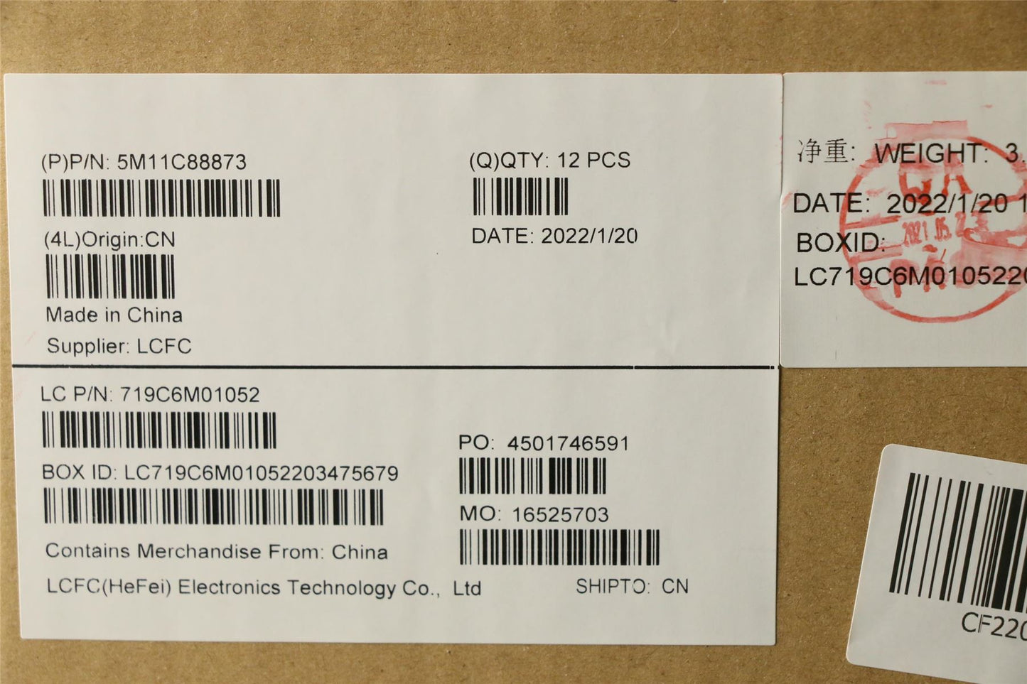 Lenovo ThinkPad P17 Gen 2 s Keyboard 5M11C88873