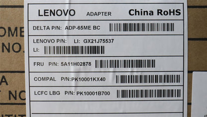 Lenovo AC_ADAPTER 65W,3P,WW,DEL 5A11H02878