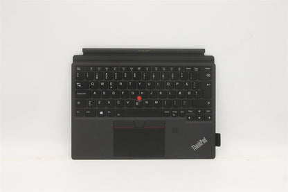 Lenovo MECH_ASM Backlit KB Danish FPR Black 5M11A36989