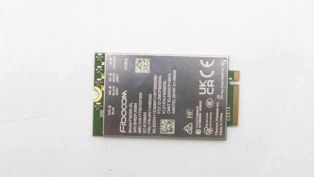 Lenovo WIRELESS Wireless,WAN,FBC,FM350 Chrome Board 5W11H85431