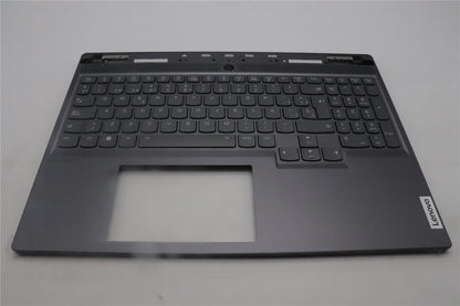 Lenovo Legion S7 16IRH8 Keyboard Palmrest Top Cover Spanish Grey 5CB1L68001