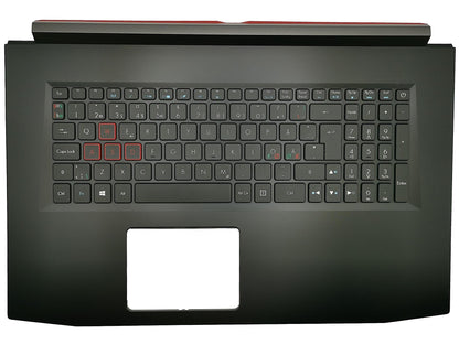 Acer Predator Helios PH317-52 Palmrest Cover Keyboard Nordic Black 6B.Q3DN2.025