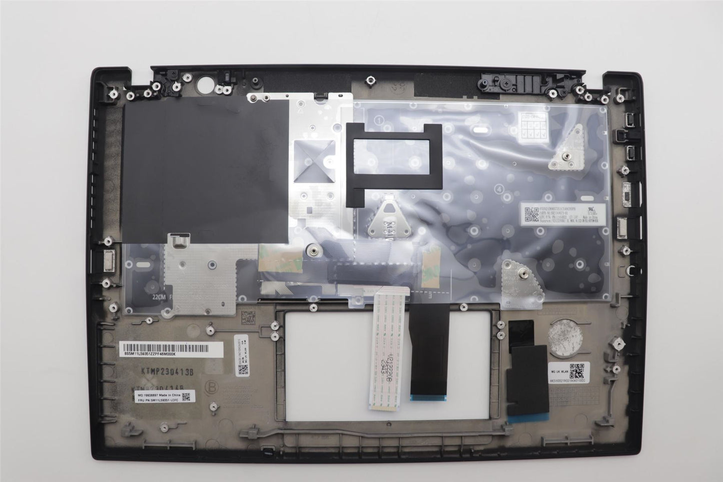 Lenovo ThinkPad T14s Gen 4 Keyboard Palmrest Top Cover Icelandic 5M11L59351