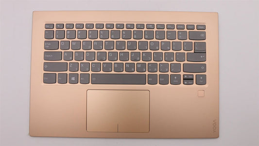 Lenovo Yoga 920-13IKB Palmrest Cover Touchpad Keyboard Hebrew Gold 5CB0Q09629