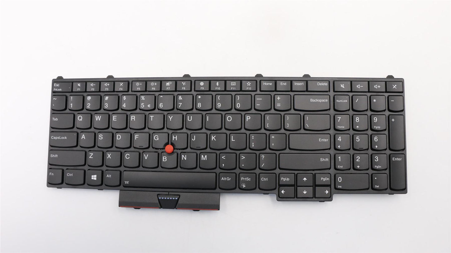 Lenovo ThinkPad P51 P71 Keyboard US International Black Backlit 01HW230