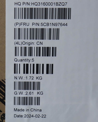 Lenovo UpperCaseASM HUN H83DJ NFP SG 5CB1N97644