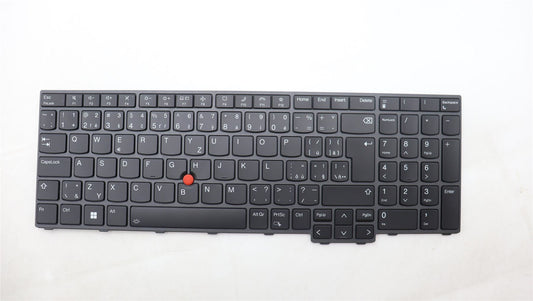 Lenovo ThinkPad P16v Gen 1 L15 Gen 4 T16 Gen 2 Keyboard Black Backlit 5N21K05187