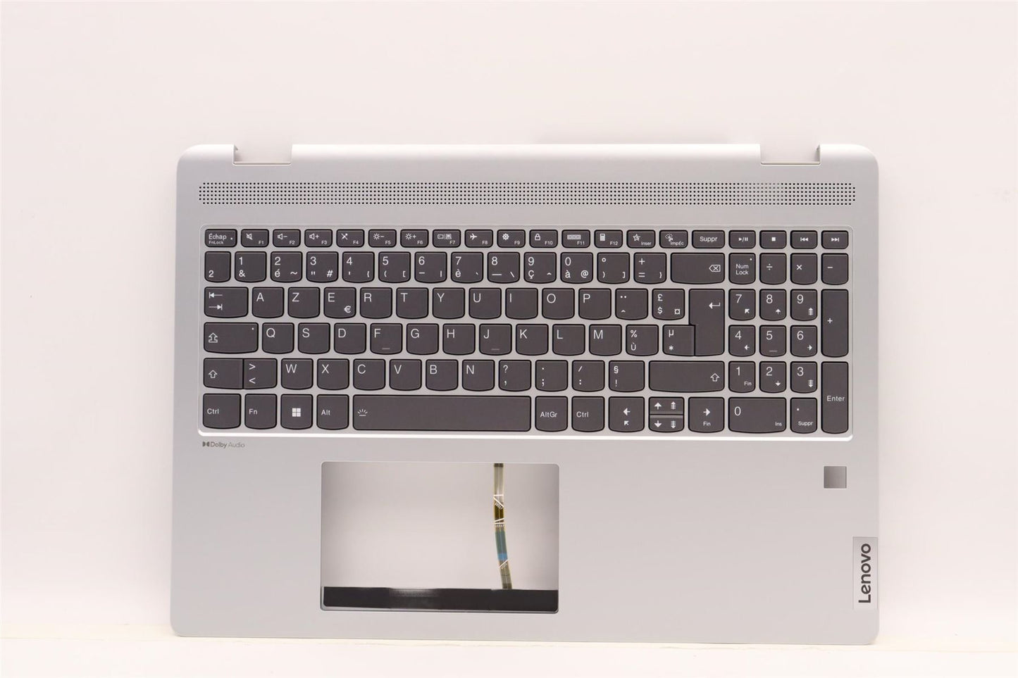 Lenovo IdeaPad 5 16IAU7 Keyboard Palmrest Top Cover French Cloud Grey 5CB1H81047