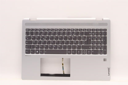 Lenovo IdeaPad 5 16IAU7 Keyboard Palmrest Top Cover French Cloud Grey 5CB1H81047