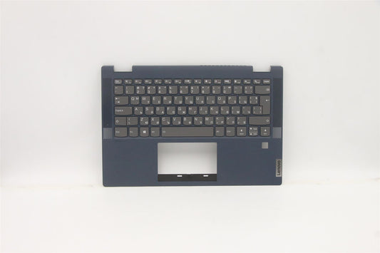 Lenovo Flex 5-14ITL05 Keyboard Palmrest Top Cover Bulgarian Blue 5CB1B36457