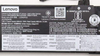 Lenovo V14 G4 AMN V15 G4 AMN V14 G4 IAN V15 G4 IAN Battery 5B11K24752