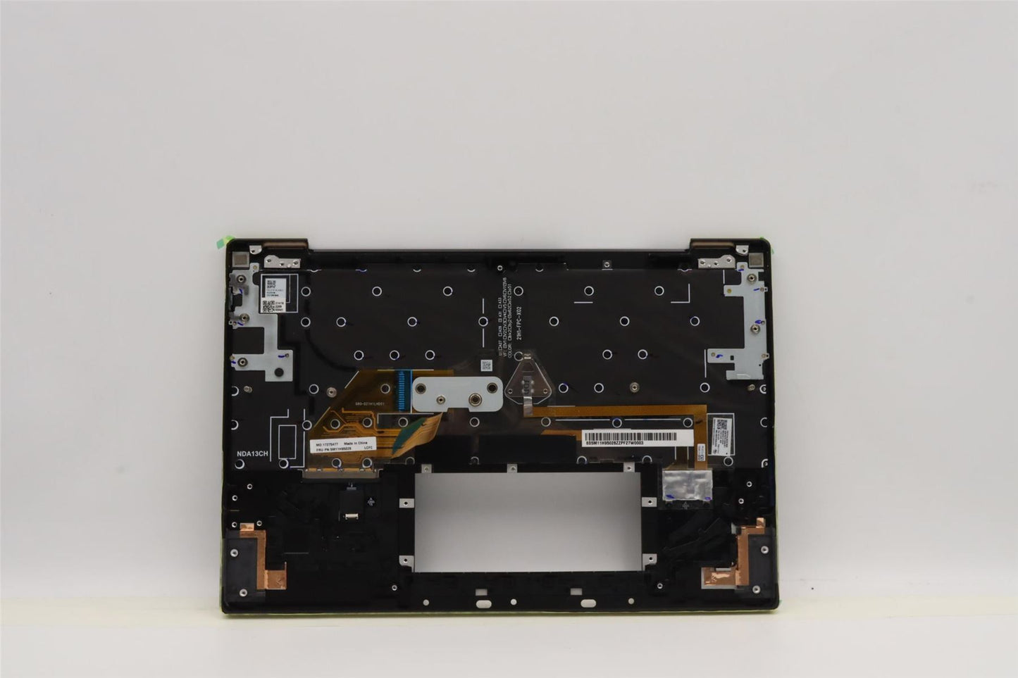Lenovo ThinkPad Z13 Gen 1 Keyboard Palmrest Top Cover UK Black 5M11H95028