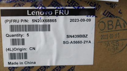 Lenovo ThinkPad T14 Gen 1 T14 Gen 2 Keyboard Serbian Black Backlit 5N20X68865