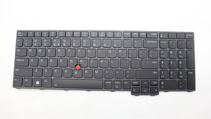 Lenovo ThinkPad P16v Gen 1 Keyboard Indian English Black Backlit 5N21K05109