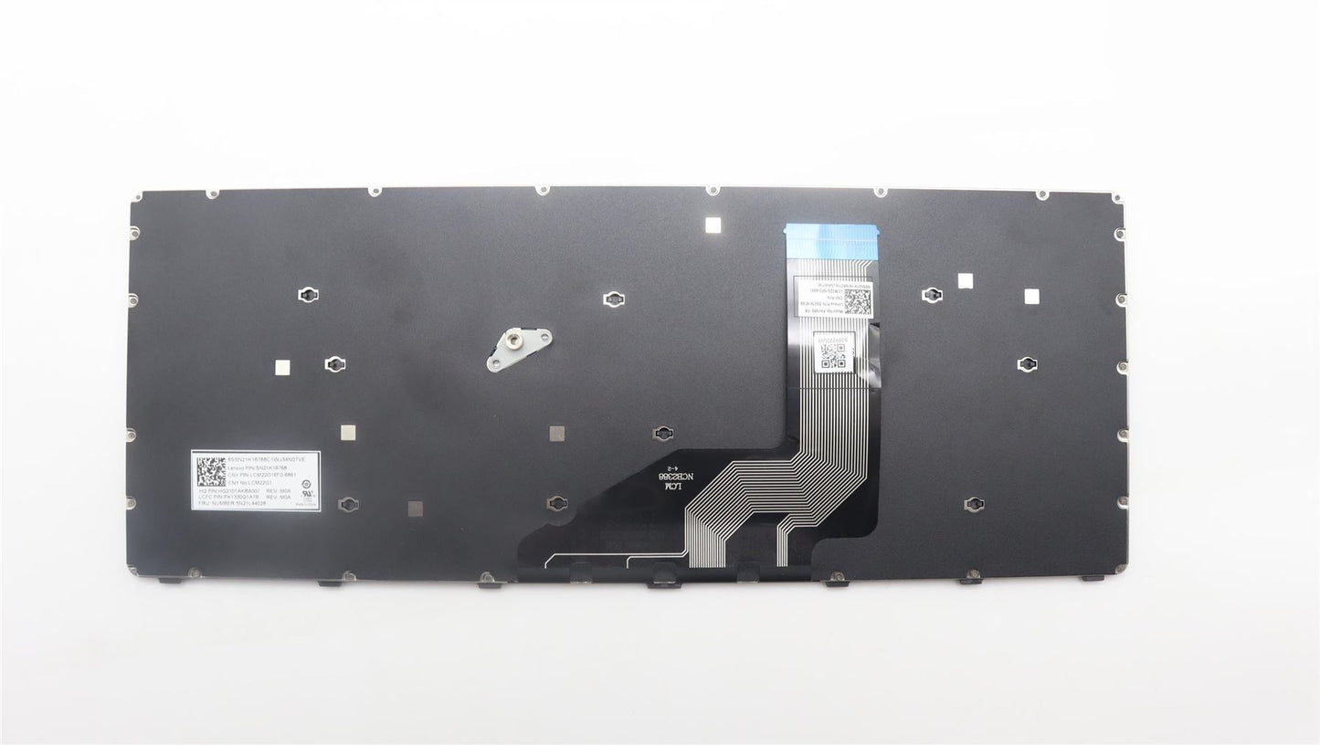 Lenovo 500e Gen 4 300e Gen4 Keyboard French Grey Backlit 5N21L44043