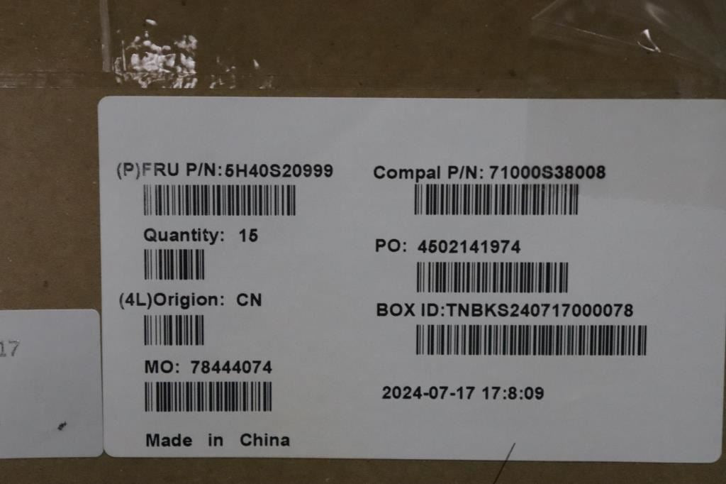 Lenovo Thermal C 83DV X4_PEAK 5H40S20999