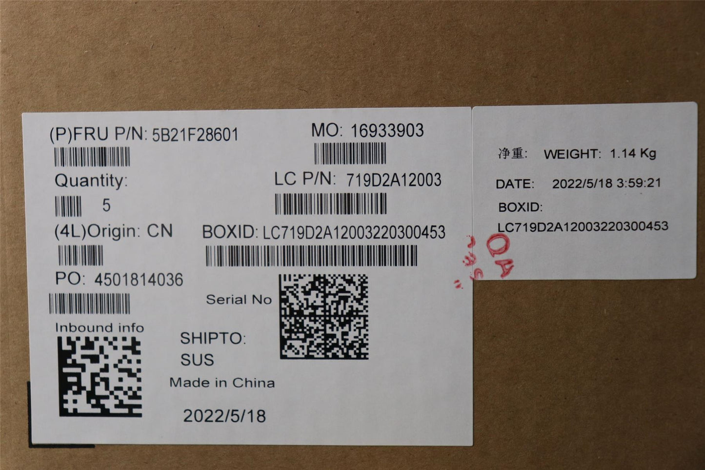 Lenovo IdeaPad 3 14IAU7 3 15IAU7 3 17IAU7 Motherboard Mainboard UMA 5B21F28601