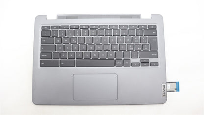 Lenovo 14e Gen 2 Keyboard Palmrest Top Cover Italian White Backlit 5M11C89136