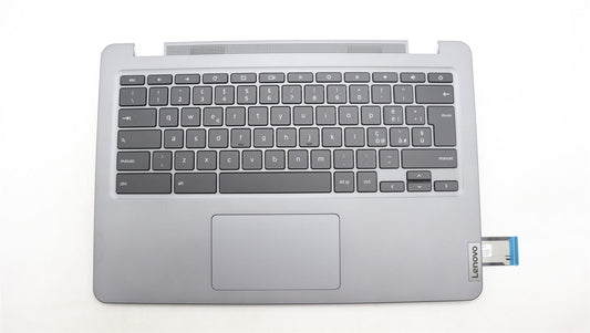 Lenovo 14e Gen 2 Keyboard Palmrest Top Cover Italian White Backlit 5M11C89136