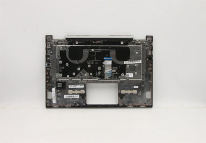 Lenovo 730 15IWL Keyboard Palmrest Top Cover US International Silver 5CB0T04924