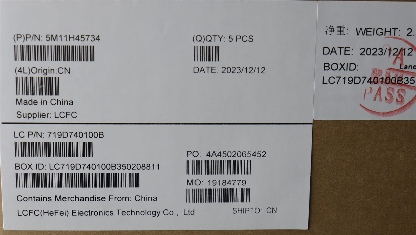 Lenovo Yoga X1 7th Keyboard Palmrest Top Cover French Grey 5M11H45734