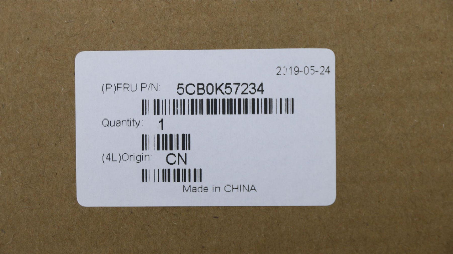 Lenovo E31-80 Keyboard Palmrest Top Cover Nordic Black 5CB0K57234