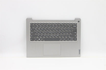 Lenovo IdeaPad 3-14ITL05 Palmrest Cover Touchpad Keyboard Arabic Grey 5CB1C05054