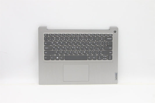 Lenovo IdeaPad 3-14ITL05 Palmrest Cover Touchpad Keyboard Arabic Grey 5CB1C05054