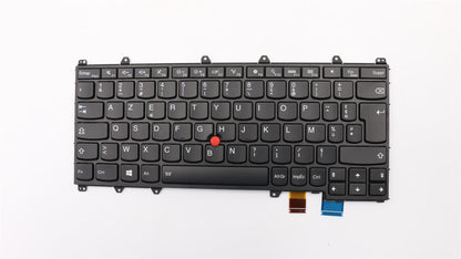 Lenovo Yoga 260 Keyboard French Black Backlit 00PA135