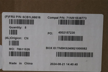 Lenovo IdeaPad 5 16IAH8 Palmrest Cover Touchpad Keyboard UK Blue 5CB1L66616