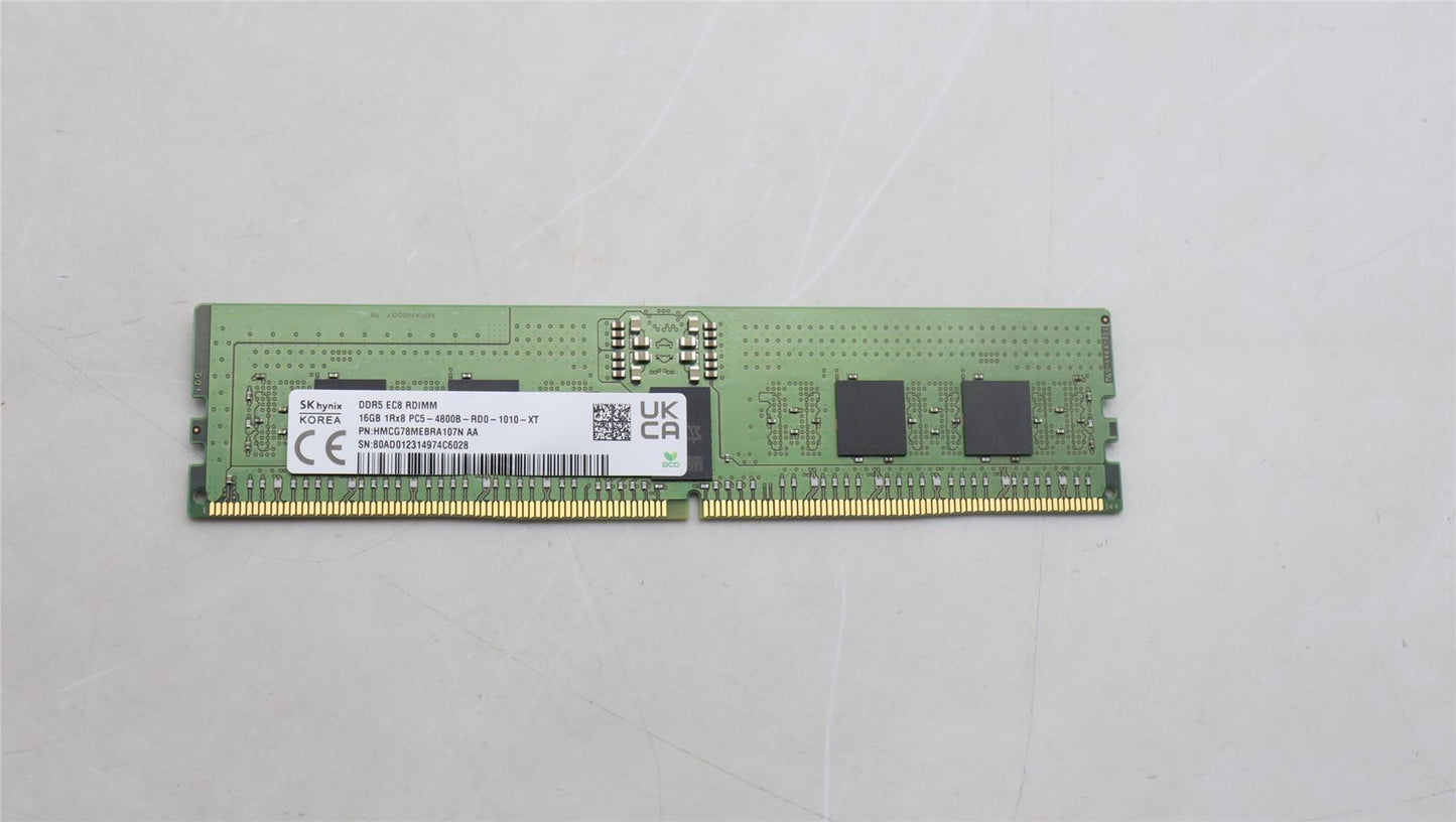 Lenovo RDIMM,16GB,DDR5,4800,Skhynix 5M31E39669