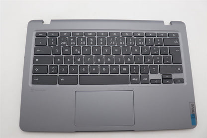 Lenovo 14e Gen3 Keyboard Palmrest Top Cover Portuguese Black 5M11H61832
