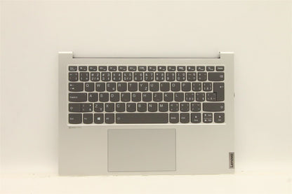 Lenovo IdeaPad 7 14IHU5 Palmrest Cover Touchpad Keyboard Light Silver 5CB1C19287