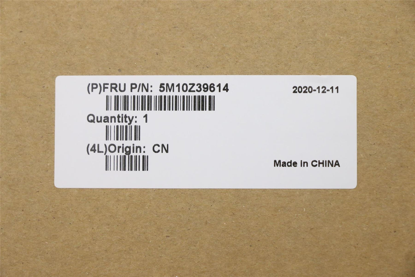 Lenovo ThinkPad P1 Gen 3 X1 3rd Gen Keyboard Palmrest Top Cover Black 5M10Z39614
