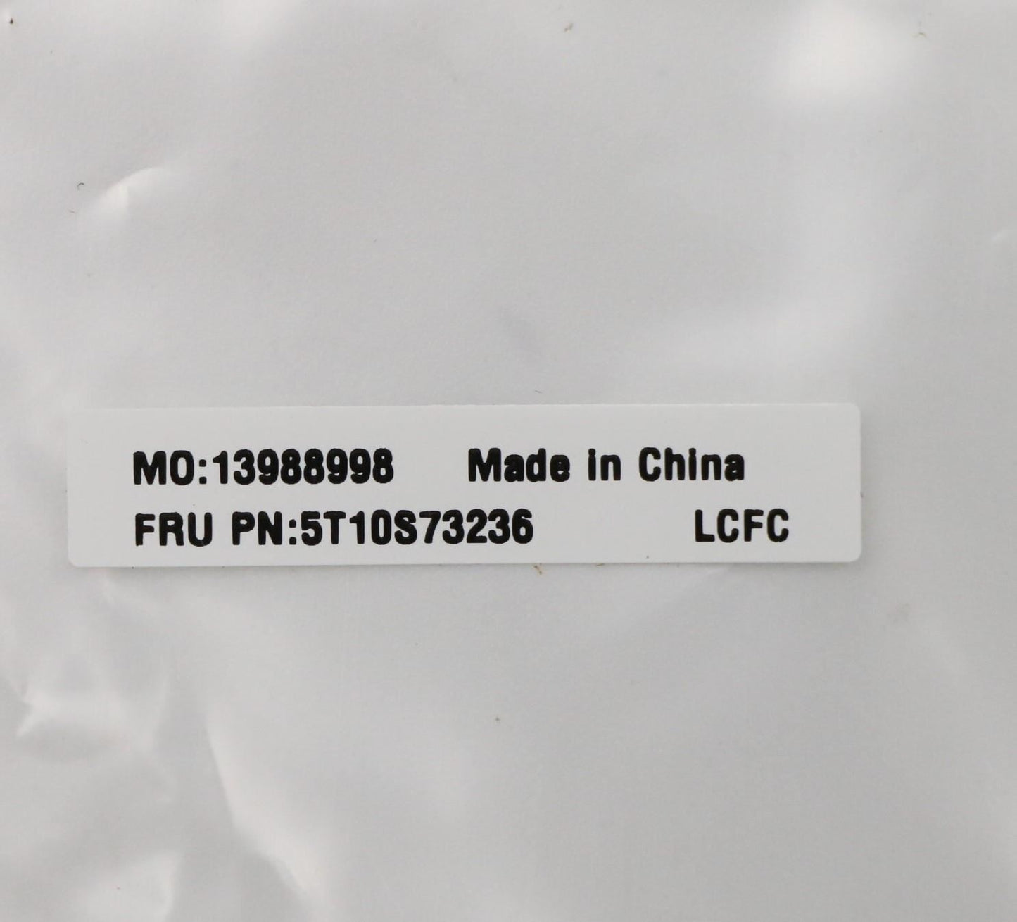 Lenovo 5T10S73236 TAPE FRU TAPE FE5A0_A_COVER_ADHESIVE