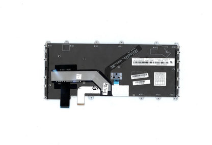 Lenovo Yoga X380 Keyboard German Silver Backlit 01HX112