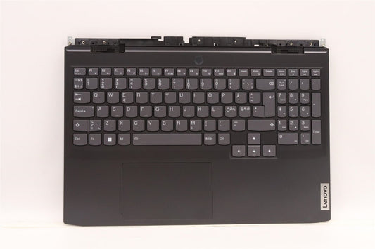 Lenovo IdeaPad 3 15ARH7 Palmrest Cover Touchpad Keyboard Nordic Black 5CB1J41923