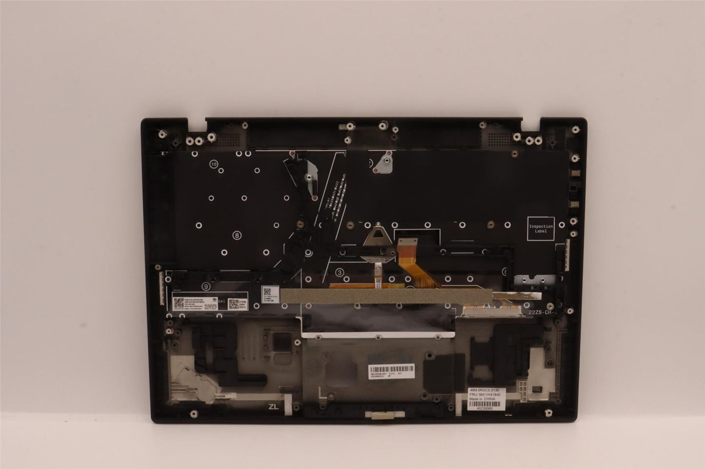 Lenovo ThinkPad X1 Gen 2 Keyboard Palmrest Top Cover Swedish Finnish 5M11H41840