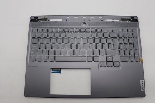 Lenovo Legion S7 16IRH8 Keyboard Palmrest Top Cover Czech slovakian 5CB1L68016