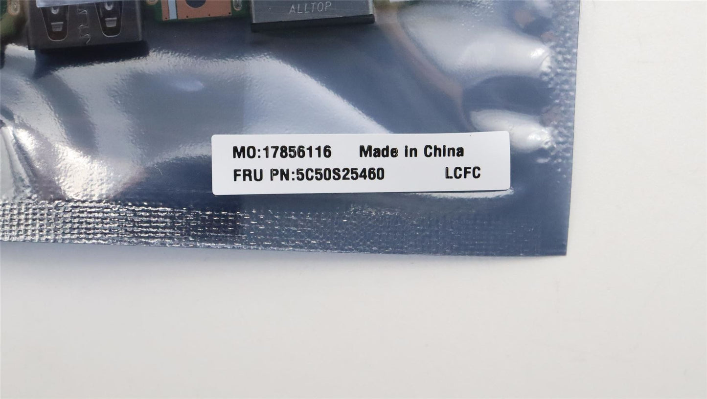 Lenovo V14 G4 AMN USB-A SD Card Reader Ethernet Board 5C50S25460