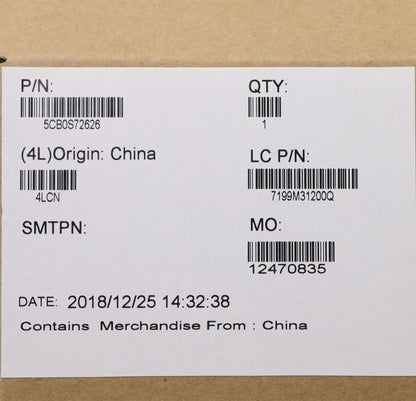 Lenovo C930 13IKB Palmrest Cover Touchpad Keyboard Belgian Iron Grey 5CB0S72626